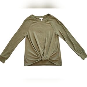 Olive Green Women's Top